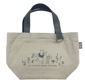 Tote Bag Series Mini-tote Monochrome Pooh