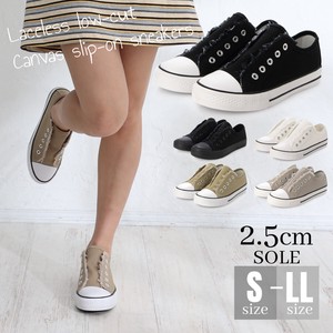 Low-top Sneakers Canvas Slip-On Shoes Simple