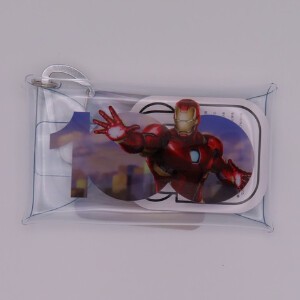 Desney Tote Bag Iron Man Clear