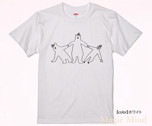 【シロクマオジサン】ユニセックスTシャツ