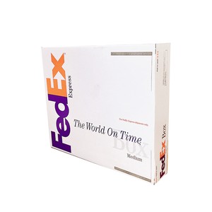 FedEx フェデックス　ミディアムボックス　宅配ボックス　梱包材　アメリカン雑貨
