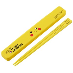 Chopsticks Pikachu Skater Face 18cm Made in Japan