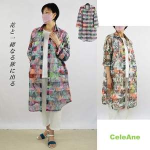 Button-Up Shirt/Blouse Floral Pattern