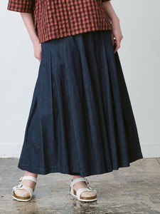ガウチョパンツ　ワンウォッシュデニム　3色展開　M L LL 3L  《定番商品》《大きいサイズ》