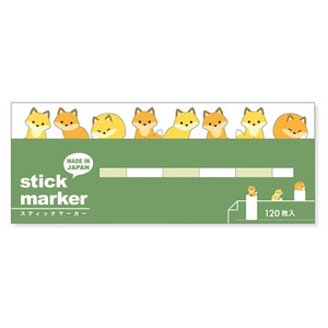 Sticky Note Stick Marker Fox