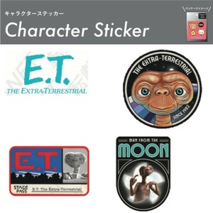 キャラクターステッカー　"E.T."