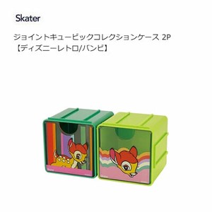 小物收纳盒 Skater 复古 Disney迪士尼 斑比