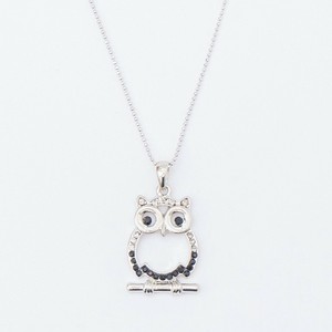 Swarovski Silver Chain Necklace Owl Ladies' SWAROVSKI