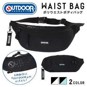 OUTDOORポリラバープレートウエストボディバッグ / ななめ掛け バック 男女兼用 2023新作 ブランド