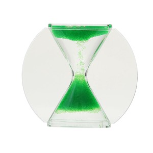 逆砂時計 GO-UP（ゴーアップ）ディスク　グリーン / Reverse Hourglass
