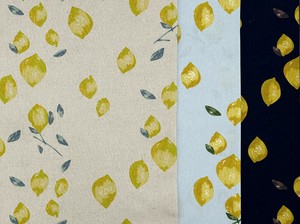 Cotton Fabric 3-colors Made in Japan