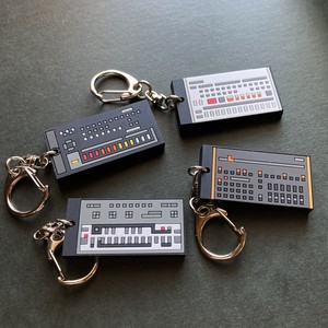 Key Ring Key Chain Assortment Set of 4 4-types