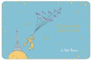 箔押し加工　Le Petit Prince 星の王子様　ポストカード■フランス直輸入