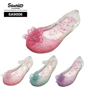 [SA9006]サンリオハローキティガラスの靴(キッズ）2023年新商品