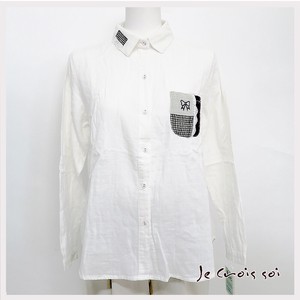 Button Shirt/Blouse Shirtwaist Long Sleeves Buttons NEW
