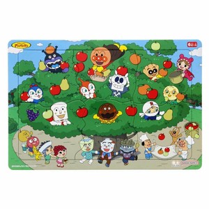 【知育玩具】アンパンマン ハッピーロッピーパズル6ピース ケース付きB4パズル アンパンマンとたわわのき