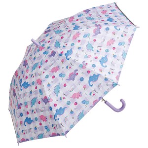 子供用 晴雨兼用ジャンプ傘 55cm 【HAPPY AND SMILE rainbow】 日傘/雨傘 スケーター