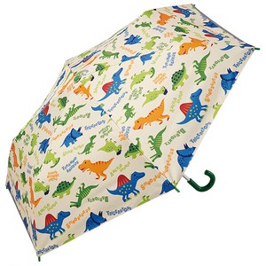 子供用 晴雨兼用折りたたみ傘 50cm 【DINOSAURS PICTURE BOOK】 日傘/雨傘 スケーター