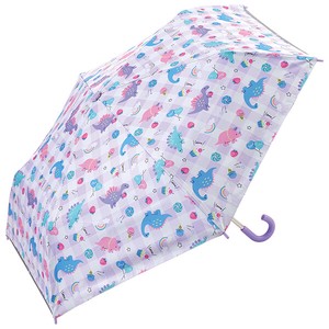 子供用 晴雨兼用折りたたみ傘 50cm 【HAPPY AND SMILE rainbow】 日傘/雨傘 スケーター