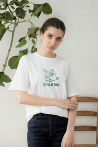 T-shirt/Tee Printed Flocking Finish