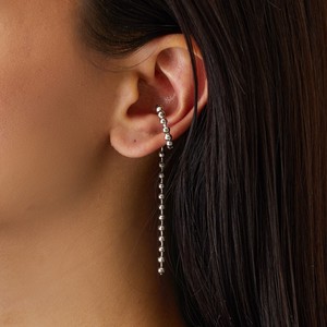 Clip-On Earrings Gold Post Earrings Ear Cuff Jewelry Ladies Made in Japan