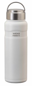 WENS PRODUCTS ウェンズプロダクツ 真空断熱ハンドル付スクリューボトル　ホワイト　AWPB-700WH