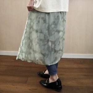 Skirt Spring/Summer Gathered Skirt