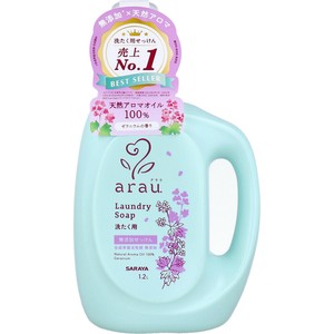 arau.アラウ 洗たく用せっけん ゼラニウム 本体  1.2L