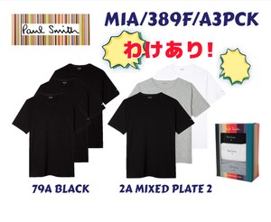 PAUL SMITH(ポールスミス) 3枚組インナーTシャツ M1A/389F/A3PCK(訳あり商品)