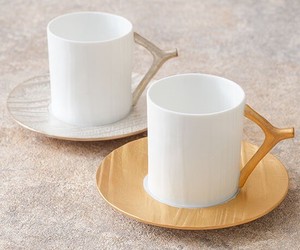 Cup & Saucer Set sliver Arita ware Saucer Made in Japan