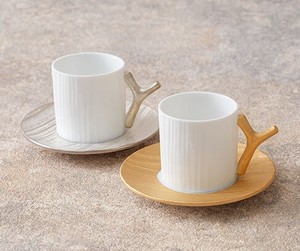Cup & Saucer Set sliver Demitasse cup&Saucer Arita ware Made in Japan