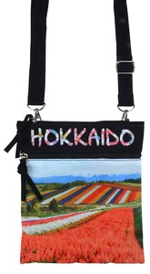 フォトプリント フラワー  ネックウォレット バッグ Hokkaido