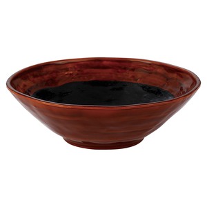 エシカルコレクション[シェルミン]143丸鉢 アメ釉内黒乾漆塗