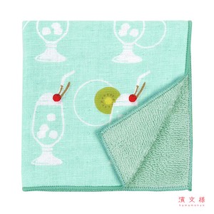Towel Handkerchief Cream Soda Made in Japan