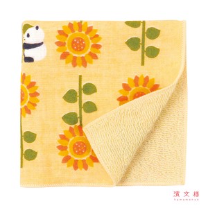 Towel Handkerchief Panda Made in Japan