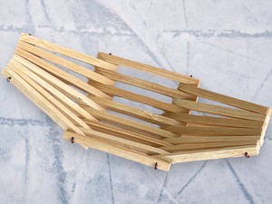 竹製舟型おしぼり受け
