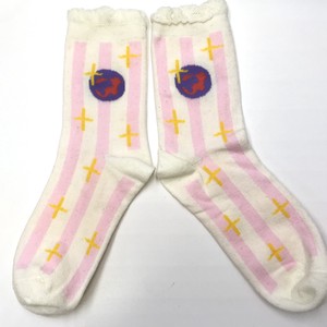 Crew Socks Ruffle Pink Socks Ladies'