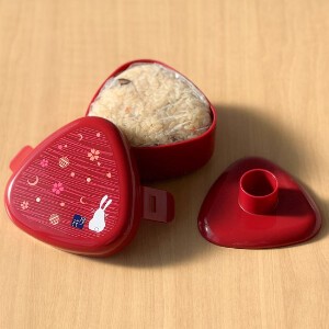 [Moonflower] Bento Box Onigiri Antibacterial Japanese Pattern Made in Japan