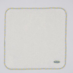 Gauze Handkerchief Embroidered Made in Japan