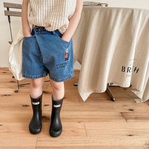 韓国スタイル　デニム ハーフ パンツ  ショートパンツ 5分丈 ズボン  ベビー　新生児　キッズ　子供服