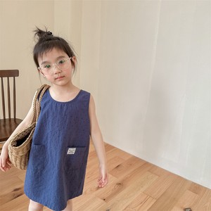 韓国スタイル　 ワンピース ウェーブポイントワンピース スカート　 ベビー　新生児　キッズ　子供服