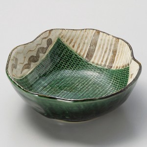 Main Dish Bowl Porcelain 5-sun NEW Made in Japan