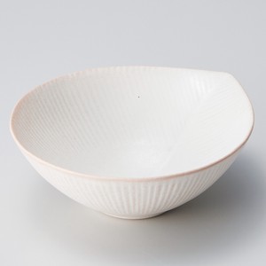 Main Dish Bowl Pink Pottery NEW Made in Japan