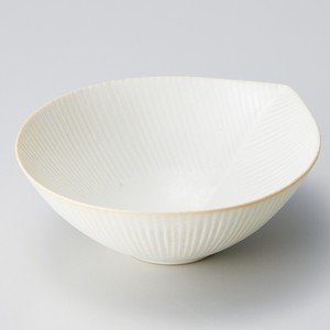Main Dish Bowl Yellow Pottery NEW Made in Japan