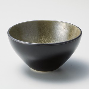 Side Dish Bowl Porcelain black M NEW Made in Japan