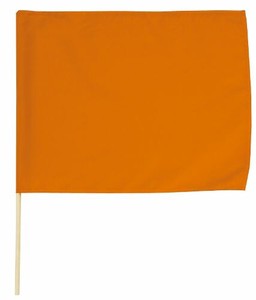 小旗オレンジ 10本組 18190