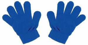 カラーのびのび手袋 コバルトブルー 10双組 18168