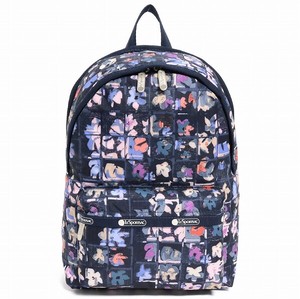 LeSportsac レスポートサック リュックサック<br> SM HOLLIS BACKPACK VERY MERRY NAVY