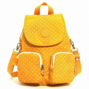 Kipling キプリング リュックサック<br> FIREFLY UP Soft Dot Yellow