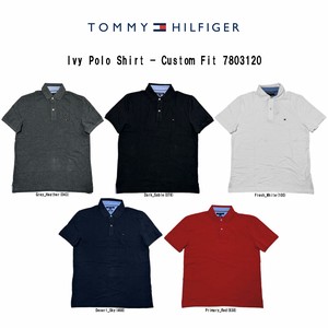 TOMMY HILFIGER(トミーヒルフィガー)ポロシャツ ロゴ 半袖 Ivy Polo Shirt - Custom Fit 7803120